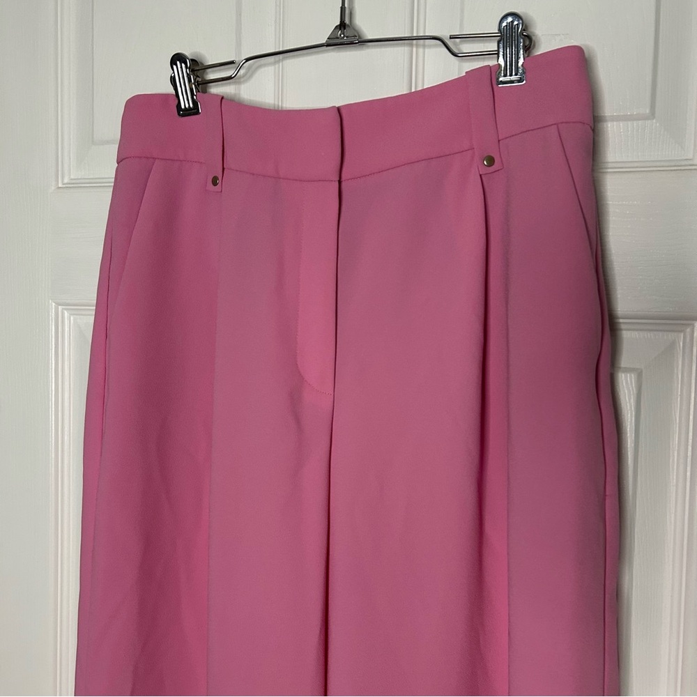 Anthropologie Exquise Carnation Flared Trousers - Picture 5 of 14
